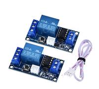 Interruttore bistabile a pulsante singolo 5V 12V Modulo relè di modifica auto Start-Stop a un Self-locke 1Pcs