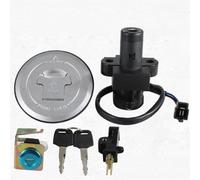 Interruttore Bloccetto Per XRV750 Per Africa Twin 1993-2000 Per VTR1000 1998 Interruttore Accensione Moto Tappo Serbatoio Carburante Serratura A Chiave OEM:5100-MY1-007