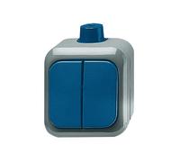 INTERRUTTORE BUSCH-JAEGER 2601/5 WDI - 250 V, 16 A, IP66, Peso 0.16 kg, Dimensioni 74x93x54 mm