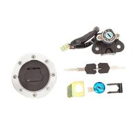 Interruttore Chiave di Compatibile Con Suzuki Per GSXR600 Per GSXR750 Per TL1000R Per SV650 Per GSX1400 Tappo Del Serbatoio Per Moto Interruttore Di Accensione Blocco Con 2 Chiavi