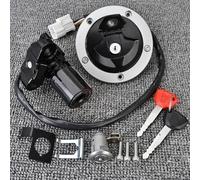 Interruttore Chiave di Compatibile Con ZX1000 Per Z1000SX 2011-2016 Per ZX636 Per Ninja Per ZX6R 2013-2018 51049-0039 27045-5492 Blocco Interruttore Accensione Tappo Serbatoio Moto