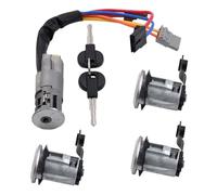 Interruttore Cilindro Serratura Accensione Serrature Porte Barile Accessori Auto Compatibile Con Peugeot Per Partner 1996-2007 9170G3 252522 96244156 Interruttore Barilotto Blocco