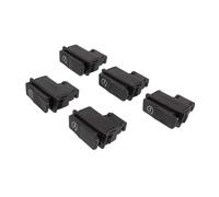 Interruttore clacson per moto Compatibile Con GY6 50cc Per 125cc 150cc Parti Elettriche Per Ciclomotori 5 Pezzi Interruttore Singolo Pulsante Per Accensione/spegnimento Del Clacson Per Motocicletta(D)