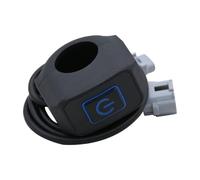 Interruttore clacson per moto Compatibile Con Sur Per Ron Per Bee X/S Interruttore A Pulsante Momentaneo Di Arresto Motore Avvio/terminazione L'interruttore Del Faro Indicatore Per Moto Elettrica(Blue
