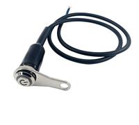 Interruttore clacson per moto Interruttore Per Moto Interruttore Di Accensione E Avviamento Controller ONOFF Montaggio Su Manubrio Lega Di Alluminio Luci Fendinebbia 12V Interruttore A Pulsante(Red)