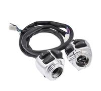 Interruttore Clacson Per Sportster Per Dyna Per Softail Moto Manubrio Interruttore Cablaggio Di Controllo Corno Indicatori Di Direzione Interruttore Della Luce 25mm 1 Pollice