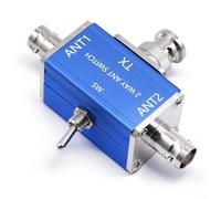 Interruttore coassiale per antenna, 100 W, 1-30 MHz, funzionalità bidirezionale, struttura in metallo per radio CB/HAM SL-16/BNC (BNC)