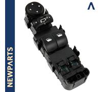 Interruttore Comando Alzacristalli Per Citroën C4 Coupé Nero 6554HE 9651464277
