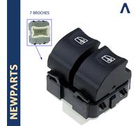 Interruttore Comando Alzavetro Anteriore Sinistro 7 Poli Nero RENAULT 254118722R