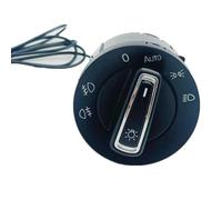 Interruttore Comando Fari Compatibile Con per Golf MK7 Interruttore Fari Automatici Cromati Sostituisci Il Modulo Fari Con Rilevamento Automatico Interruttore Fari 5GG941431D