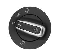 Interruttore Comando Fari Luci Compatibile Con Per Eos 1F7 1F8 2007 Interruttore Controllo Automatico Fendinebbia Auto Parti Modifica Riparazione OE: 3C8941431B