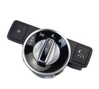 Interruttore Comando Fari Luci Uso adatto per Benz Classe C Berlina (W204) 2007-2013 Pomello Pulsante Interruttore Fari Interruttore Luci Cromato(A2129057000)