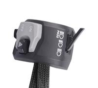 Interruttore Comando Manubrio 7/8 "22mm Interruttore Manubrio Da Moto Per Il Pulsante Del Clacson Universale Indicatore Di Direzione Fendinebbia Elettrico Che Passa La Luce Di Avvio