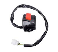 Interruttore Comando Manubrio 7/8 "22mm Interruttore Moto Manubrio Controllo Per Luce Di Sorpasso Universale Avvio Clacson Indicatore Di Direzione Fendinebbia(Right)
