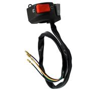 Interruttore Comando Manubrio 7/8" Manubrio Moto Fendinebbia Avvio Clacson Universale Interruttore ON OFF Pulsante 12V Accessori Motore