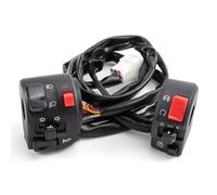 Interruttore Comando Manubrio Interruttore Controller Moto 2X Compatibile Con Per Ninja Per ZX6R Per ZX10R Manubrio Pulsante Clacson Indicatori Di Direzione Fendinebbia