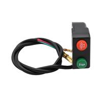 Interruttore Comando Manubrio Interruttore manubrio da moto da 22 mm ATV Scooter Bicicletta elettrica Parti di rimontaggio universali Pulsante combinato clacson e fari