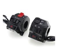 Interruttore Comando Manubrio Interruttore Manubrio Da Moto Nero Da 7/8 "22MM Per Pulsanti Di Controllo Fari Indicatori Di Direzione Clacson Universali Per Moto
