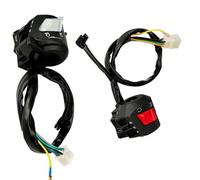 Interruttore Comando Manubrio Interruttore Manubrio Da Moto Pulsante Doppio Universale Sinistro Destro Accessorio Avviamento Elettrico Del Faro Dell'indicatore Direzione Del Clacson