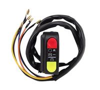 Interruttore Comando Manubrio Interruttori Multifunzionali Per Moto 7/8" Compatibile Con Nmax155 Pulsanti Per Clacson Fari Indicatori Direzione Avviamento Elettrico Spegnimento Motore.(RIGHT)