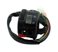 Interruttore Comando Manubrio Interruttori Multifunzionali Per Moto Per Funzioni Essenziali Universali Come Abbaglianti/anabbaglianti, Indicatori Di Direzione E Clacson.