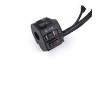 Interruttore Comando Manubrio Interruttori Universali Per Manubrio Moto Da 22mm 7/8" Clacson, Indicatori Di Direzione, Fari, Fendinebbia E Avviamento Elettrico.(1PC-LEFT)