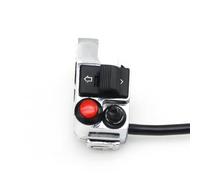 Interruttore Comando Manubrio Manubrio modificato per moto per interruttore fari multifunzione universale Interruttore sterzo Interruttore clacson Doppio flash