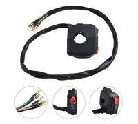 Interruttore Comando Manubrio Moto 22MM On/Off Con Funzione Kill Nero