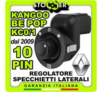 Interruttore Comando Regolazione Switch Specchietti RENAULT KANGOO BE POP 10 PIN