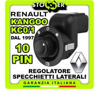 Interruttore Comando Regolazione Switch Specchietti RENAULT KANGOO KC0/1 10PIN