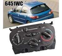 Interruttore Comando Riscaldatore Nero Per Peugeot Eurowagens 77011340111N