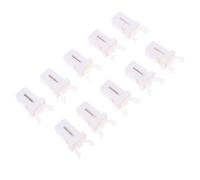 Interruttore combinato Chiusura in plastica Interruttore autobloccante di ricambio Compatibile con coperchio touch a scatto Clip riparazione bianca nera Interruttore tergicristallo(White)