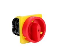 Interruttore combinato HZ5-20GS, 20A, 4 kW, 1-4 poli, due posizioni, contatto girevole argento, 1 pezzo (4P 16Terminals)