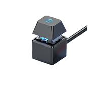 Interruttore Computer Scheda Madre PC Avvio Esterno Luce LED Accensione/Spegnimento Pulsante Quadrato Cavo Prolunga 2M Nero