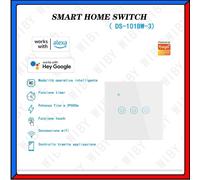 Interruttore con 3 Tasti Smart Wifi Touch per Alexa Google Home da Parete Switch