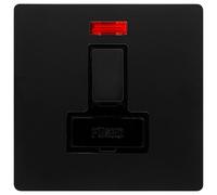 Interruttore con Fusibile Connessione Unità Neon, 1 Banda, 13A, Nero - SFBK652BK