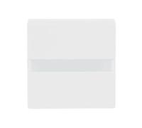 INTERRUTTORE CON LUCE DI ORIENTAMENTO BUSCH-JAEGER Interruttore comfort, Inserti flex ABB, Bianco