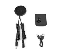 Interruttore con Sensore di Movimento PIR Mobile Wireless Ricaricabile Tramite USB DC12V-24V Funziona con Ricevitore Collegamento Multi-Pezzi Tipo A