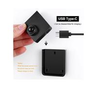 Interruttore con Sensore di Movimento PIR Mobile Wireless Ricaricabile Tramite USB DC12V-24V Funziona con Ricevitore Collegamento Multi-Pezzi Tipo A