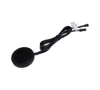 Interruttore con sensore touch per luci a LED, rilevatore di movimento IR dimmerabile dietro legno e pietra, controllo armadio 12 V-24 V CC, non richiede foratura, ignifugo IP42 (interruttore a tocco