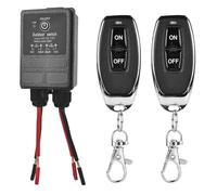 Interruttore con telecomando, 12V, interruttore radio DC12V~72V 30A, relè, interruttore remoto, 100~3000m di portata, interruttore radio con telecomando per cancelli da garage, motociclette, antifurto