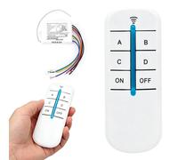 Interruttore con Telecomando 220V, Interruttore Luce Senza Fili a 4 Vie | Distan
