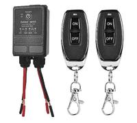 Interruttore con telecomando, interruttore radio 12V, relè 30A da 12V~72V, interruttore remoto con relè da 100~3000m per cancelli da garage, moto, antifurto, dissuasori