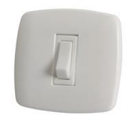 Interruttore Contemporary 1 p. bianco - 1 PZ Osculati - 14.484.01 - 1448401