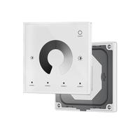 Interruttore controller dimmerabile V1 LED + touch DC5V/12V/24V 8A PWM adatto for striscia luminosa COB 5050 3528 monocolore(1-Zone W Touch Panel)