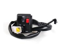 Interruttore Controller Manubrio Moto Da 22mm 7/8 Pollici Per Interruttore Di Avvio Fendinebbia Indicatore Di Direzione Clacson Universale Interruttore Del manubrio(Left)