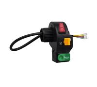 Interruttore Controllo Manubrio Moto Universale 22mm 7/8'' 3in1 | Interruttori Manubrio Universal 3in1 Motorcycle Handlebars Light Turn Signal&Horn Turn Switch On/Off Button