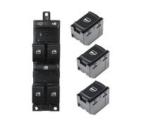 Interruttore controllo Per Seat Per Leon 2000-2006 Per Toledo 1999-2004 3B0959855B 1J4959857D Interruttore Alzacristallo Elettrico Sollevatore Vetro(Set)