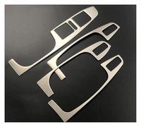 Interruttore controllo Per VW Per MK6 2012-2015 LHD Pannello USB AUX Per Auto Pannello Controllo Alzacristalli Cambio Adesivo Decorativo(Lift Control Trim4pc)