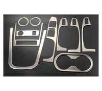 Interruttore controllo Per VW Per MK6 2012-2015 LHD Pannello USB AUX Per Auto Pannello Controllo Alzacristalli Cambio Adesivo Decorativo(Full Kit 10pcs)